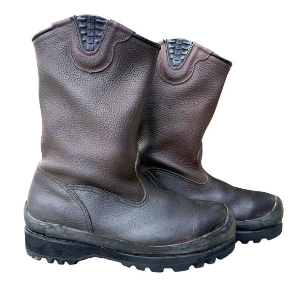 Red Wing Shoes Other - Red Wing‎ Pecos 11” Waterproof Leather Safety Toe Pull On Work Boots Men’s - 8